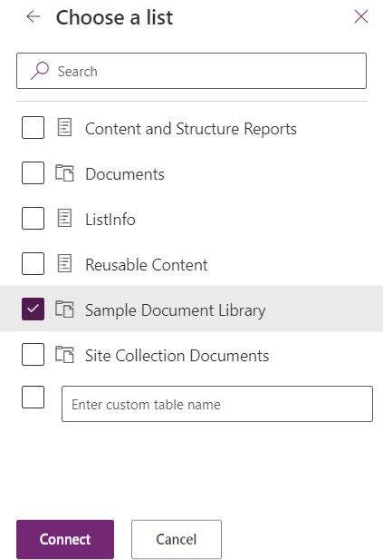 Insert Gallery Control